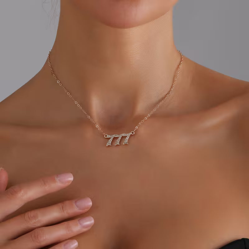 Collier 777 - Doré