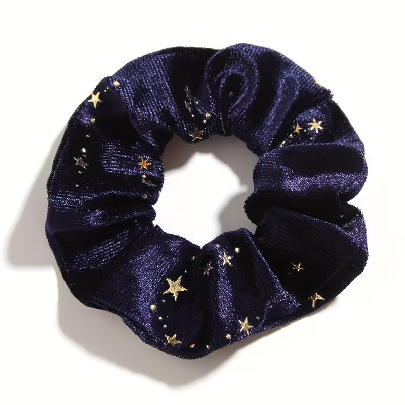 Univers - Scrunchies cheveux - Bleu