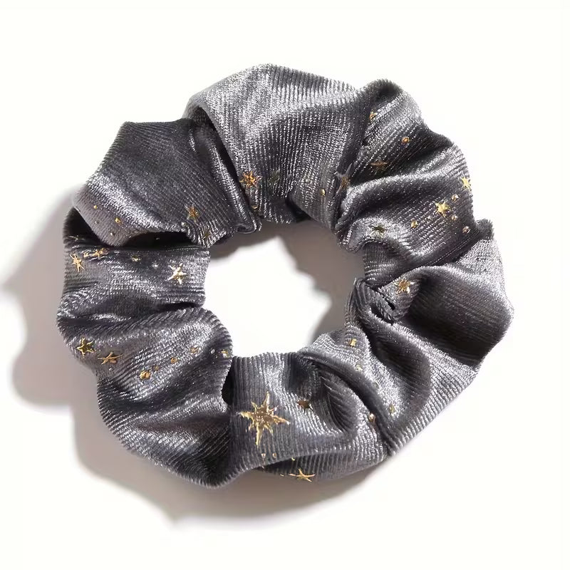 Univers - Scrunchies cheveux - Gris clair
