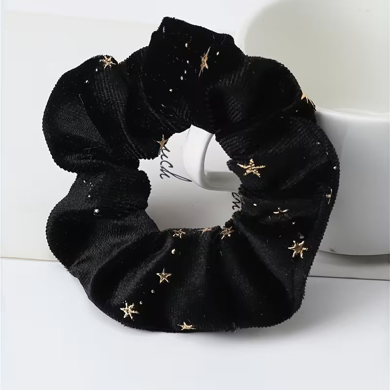 Univers - Scrunchies cheveux - Noir