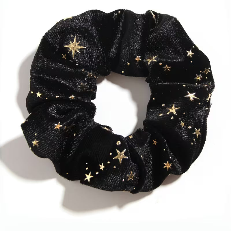 Univers - Scrunchies cheveux - Noir