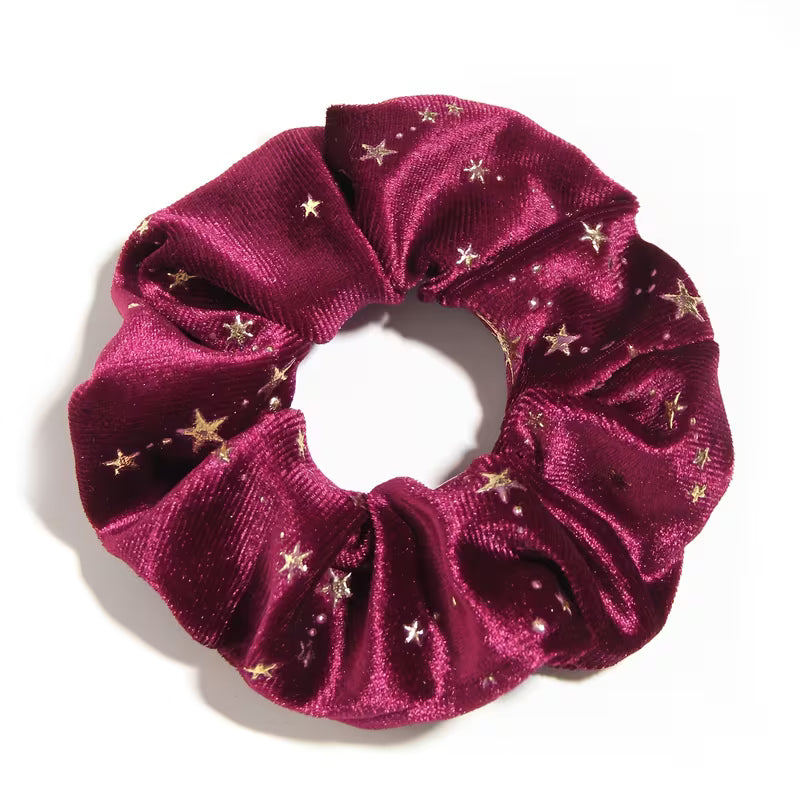Univers - Scrunchies cheveux - Rouge