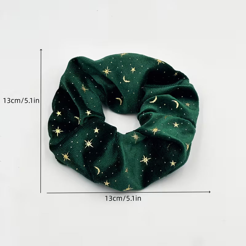 Univers - Scrunchies cheveux - Vert